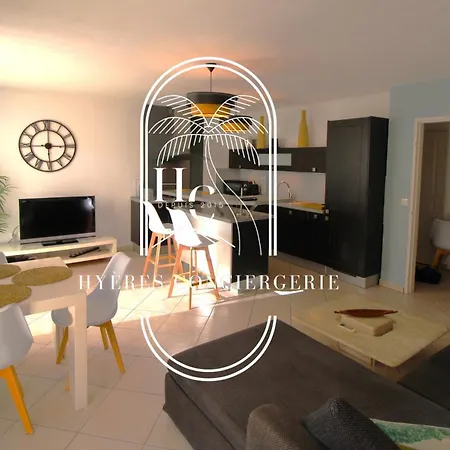 Apartment Cote Port T3 Clim Pk Wifi By Hc Hyeres